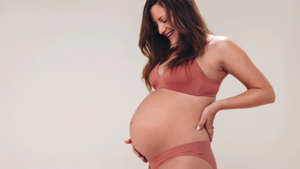 pregnant woman | pregnancy safe skincare and ingredients to avoid