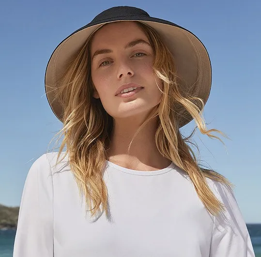 solbari-image-2 Solbari Woman No. 2 - Blonde Lady wearing hat in white shirt